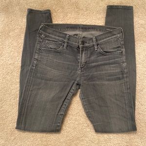 CITIZEN OF HUMANITY Avedon Skinny Dark Gray Woman’s Jean Sz 28